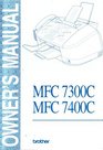 Brother MFC 7300C  MFC 7400C Owner's Manual