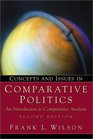 Concepts and Issues in Comparative Politics An Introduction to Comparative Analysis