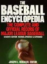 Baseball Encyclopedia 7ED (Baseball Encyclopedia)