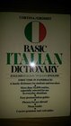 CortinaGrosset Basic Dictionary Italian