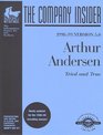 Arthur Andersen The WetFeetcom Insider Guide