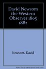 David Newsom the Western Observer 18051