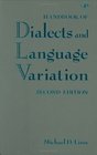 Handbook of Dialects and Language Variation