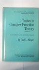 Topics in Complex Function Theory Vol 2 Automorphic Functions and Abelian Integrals