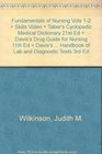 Fundamentals of Nursing Vols 12  Skills Video  Taber's Cyclopedic Medical Dictionary 21st Ed  Davis's Drug Guide for Nursing 11th Ed  Davis's Comprehensive  Handbook of Lab and Diagnostic Tests 3rd Ed