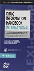 LexiComp's Drug Information Handbook International With Canadian and International Drug Monographs