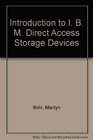 Introduction to IBM Direct Access Storage Devices