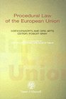 Procedural Law of the European Union