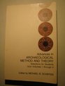 Advances in Archaeological Method and Theory Selections for Students from Volume 1 Thru 4