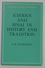 Exodus and Sinai in history and tradition