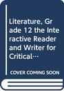 Interactive Reader  Writer for Critical Analysis Grade 12