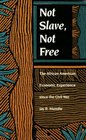 Not Slave  Free The African American Economic Experience Since the Civil War