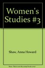 Women's Studies 3