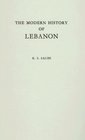 The Modern History of Lebanon