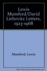 Lewis Mumford/David Liebovitz Letters 19231968