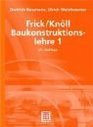 Frick/Knll Baukonstruktionslehre 1
