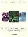 Site Characterization  Sampling and Analysis