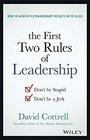 The First Two Rules of Leadership Don't be Stupid Don't be a Jerk
