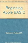 Basic Programming for the Apple Computer