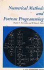 Numerical Methods and Fortran Programming