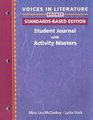 Voices in Literature Bronze Student Journal with Activity Masters