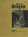 Best of Dragon Magazine Vol V