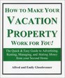 How to Make Your Vacation Property Work for You The Quick and Easy Guide to Advertising Renting Managing and Making Money from Your Second Home