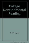 College Developmental Reading
