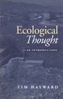 Ecological Thought An Introduction