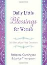 Daily Little Blessings for Women 365 Days of JoyFilled Devotions