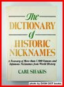 The Dictionary of Historic Nicknames