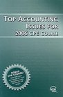 Top Accounting Issues for 2006 Cpe Course