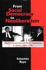 From Social Democracy To Neoliberalism  The Consequences of Party Hegemony in Spain 19821996