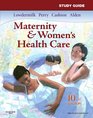 Study Guide for Maternity  Women's Health Care