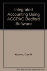 Integrated accounting using ACCPAC Bedford software