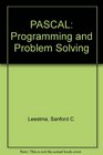 Pascal programming and problem solving