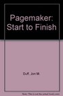 Pagemaker Start to Finish