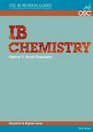 IB Chemistry Option F  Food Chemistry Standard and Higher Level