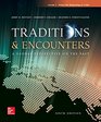 Traditions  Encounters Volume 1 From the Beginning to 1500