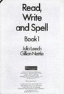 Read Write and Spell Stage One Workbook