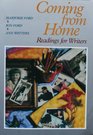 Coming From Home Readings for Writers