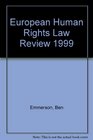 European Human Rights Law Review 1999