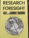 Research Foresight PrioritySetting in Science