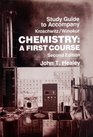 Chemistry A First Course
