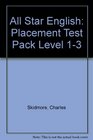 All Star English Placement Test Pack Level 13