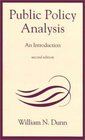 Public Policy Analysis An Introduction