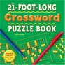 The 21FootLong Crossword Puzzle Book FoldOut Fun for More Than One
