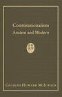 Constitutionalism Ancient And Modern