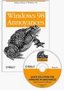 Windows 98 Annoyances with Software Utilities
