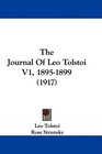 The Journal Of Leo Tolstoi V1 18951899